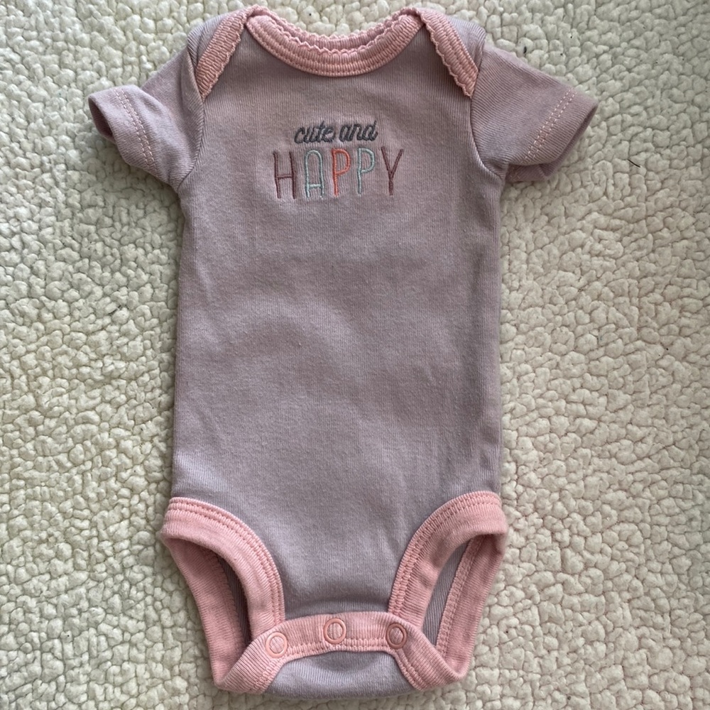 Carters Child of Mine Onesie/Bodysuit (Preemie)